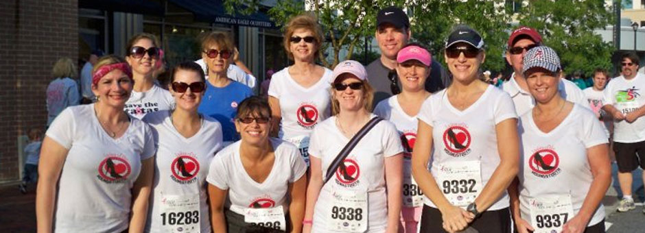 Ladies of the Houndstooth Race for the Cure 2010 Race for the Cure Team